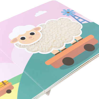 Livrinho com Texturas, Conhecendo a Fazenda - Buba