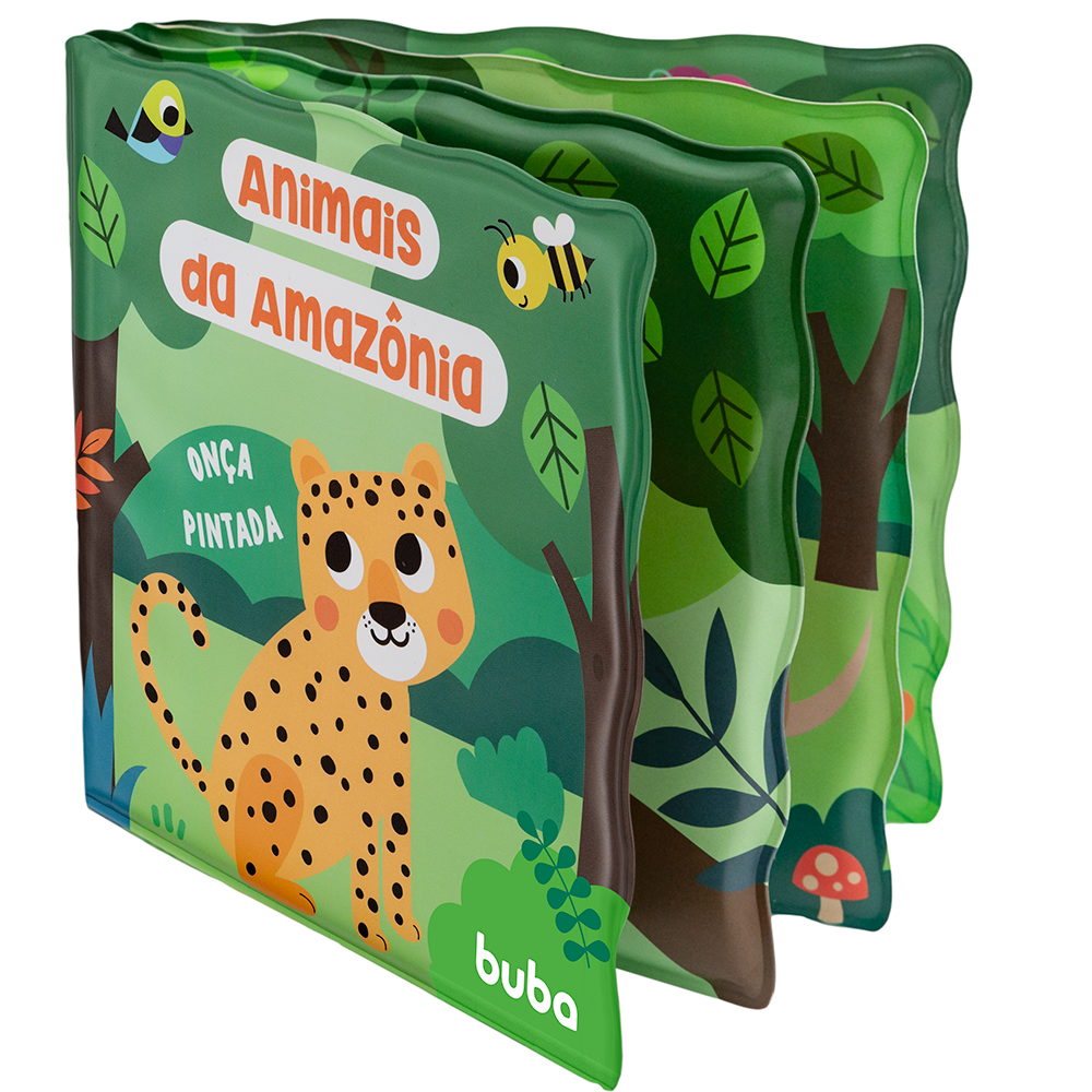 Livrinho de Banho - Animais da Amazônia