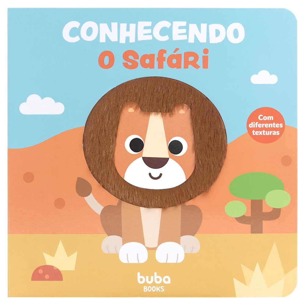 Livrinho com Texturas, Conhecendo o Safari - Buba
