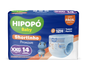 Fralda XXG Hipopo Baby Shortinho Jumbinho com 14 unidades