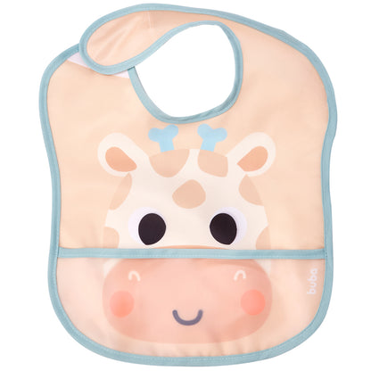 Babador com Bolso, Buba Zoo Girafa - Buba