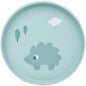 Pratinho em Silicone com Ventosa Verde, Cloudy - Buba