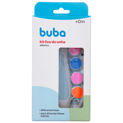 Kit Lixas de Unha Elétrico Buba