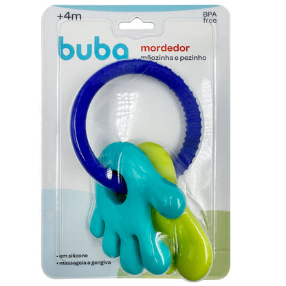 Mordedor Mãozinha e Pezinho Azul - Buba