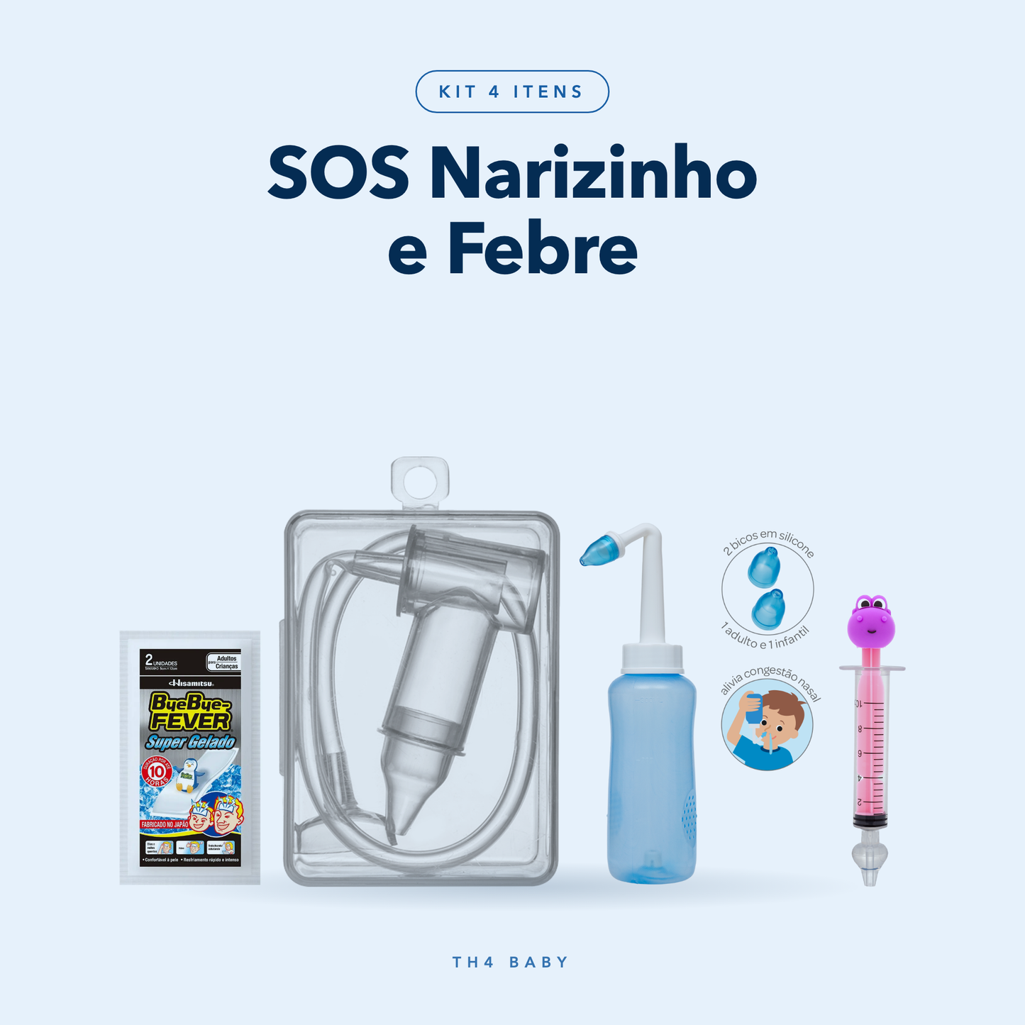 Kit SOS Narizinho e Febre
